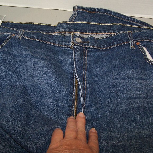 LEVIS 550 DENIM BLUE JEANS MEN'S S3504 - Picture 4 of 6